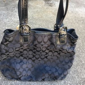 Coach Brand Black Hobo Purse